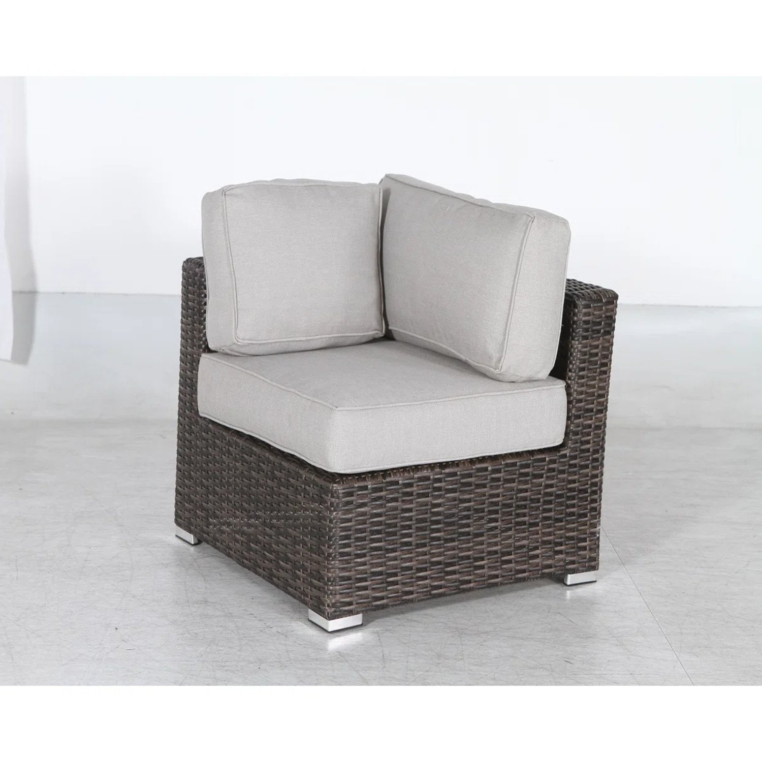 7 Person Seating Group With Cushions - Brown - Image 6