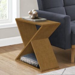 Accent Side Table, Contemporary - Taupe