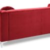 Pompano - Sofa Chaise - Burgundy - Image 3