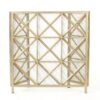 Margaret - 3 Panel, Fireplace Screen Iron - Black / Gold - Image 12