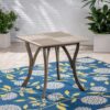 Hermosa - Stylish Outdoor Acacia Wood Table - Teak Gray - Image 7