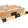 Portable Hard Wood Workbench With Quick Release Handle And G Type Fixing Clips For Woodworking - Natural - Image 15
