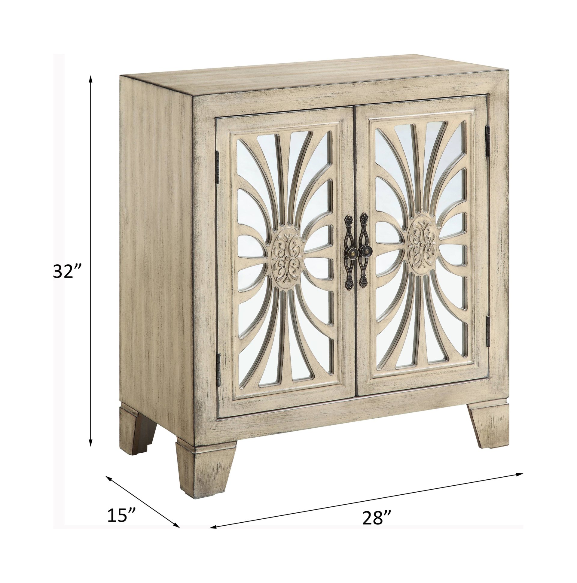 Nalani - Console Cabinet - Antique White - Image 5