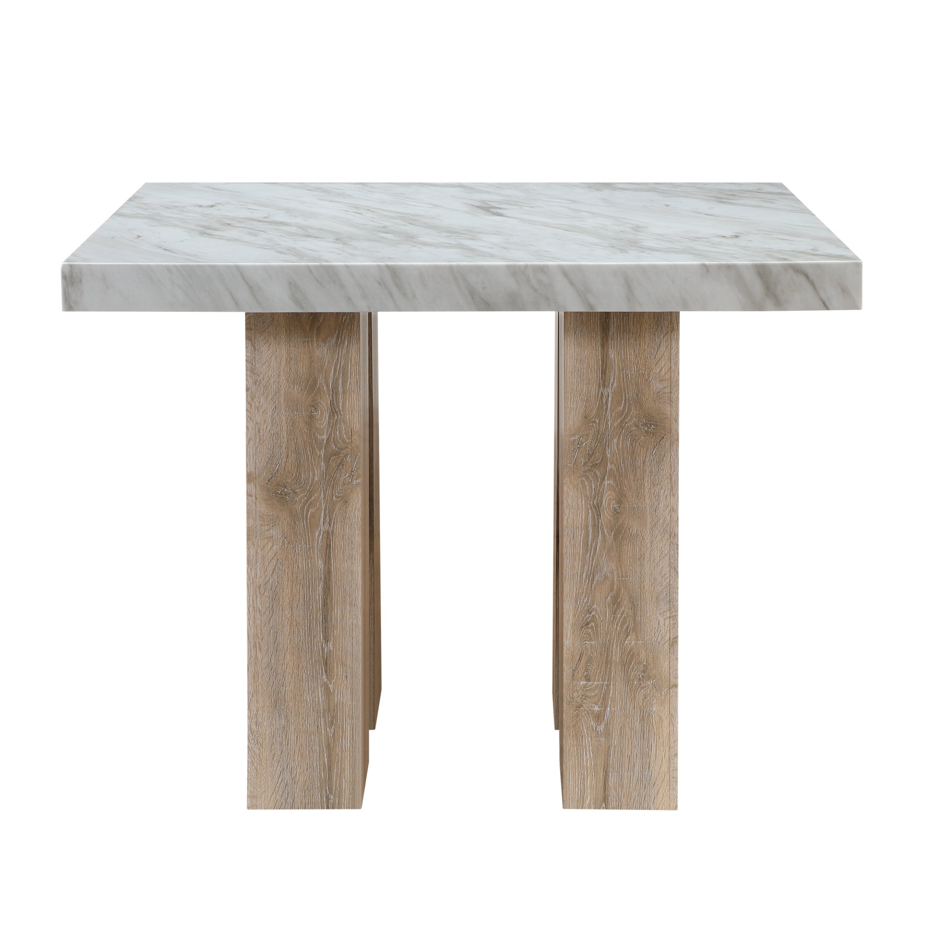 Mikha - Bar Table - White / Natural - Image 6