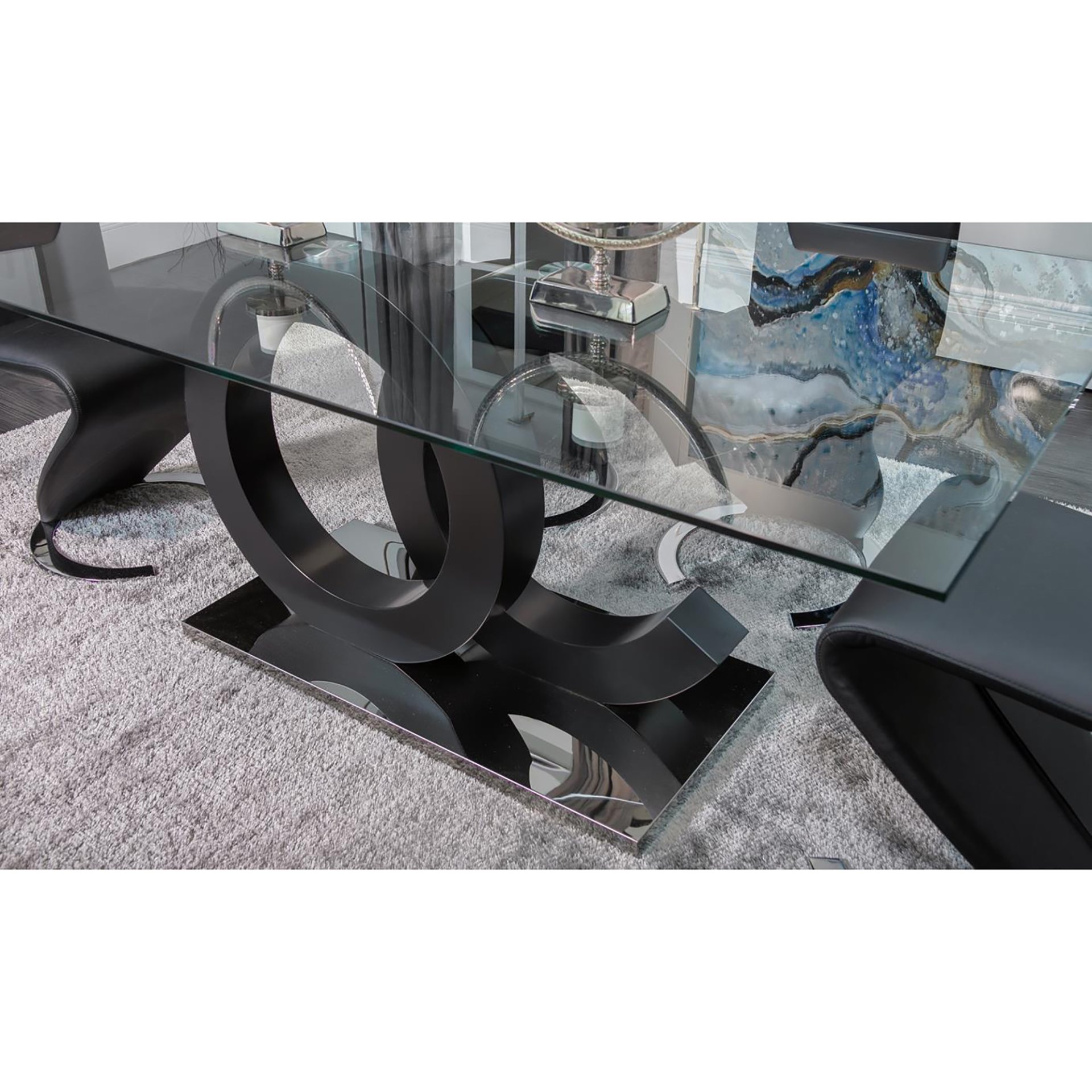 Aston - Dining Table - Black - Image 5