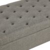 Convertible Ottoman Sleeper With Memory Mattress - Gray - Gray - Image 14