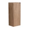 Contemporary Wall Mounted Bathroom Vanity With Resin Sink And 2 Side Cabinet - Imitative Oak - Image 17