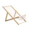 Bamboo Weaving Chair Set With Handwoven Rope For Patio And Living Spaces - Natural - Image 9