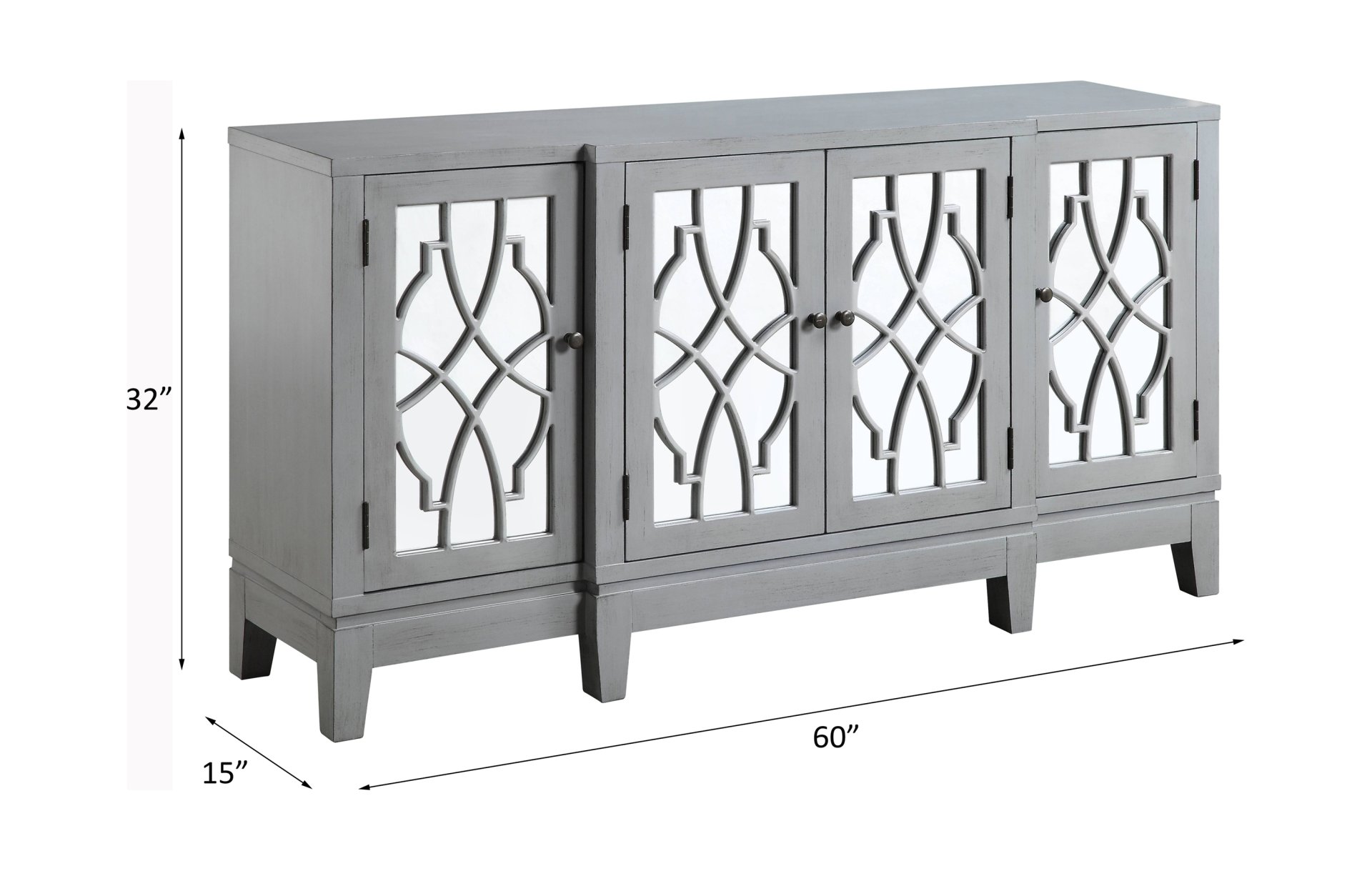 Magdi - Console Cabinet - Antique Gray - Image 6