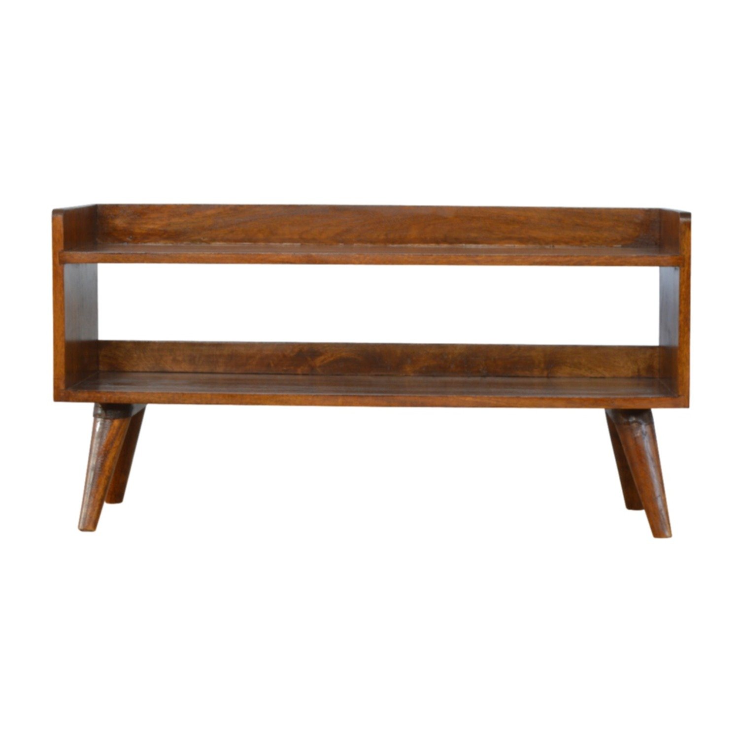 Nordic Storage Bench - Chestnut - Image 9