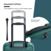 Carry On Luggage Airline Approved Carry On Suitcase With Tsa Approved Carry On Luggage With Wheels Carry On Bag Hard Shell Suitcases - Dark Green - Image 13