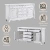 Latisha - Dresser - White - Image 7