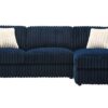 Breton - Sectional Sofa With 4 Pillows - Blue - Image 8