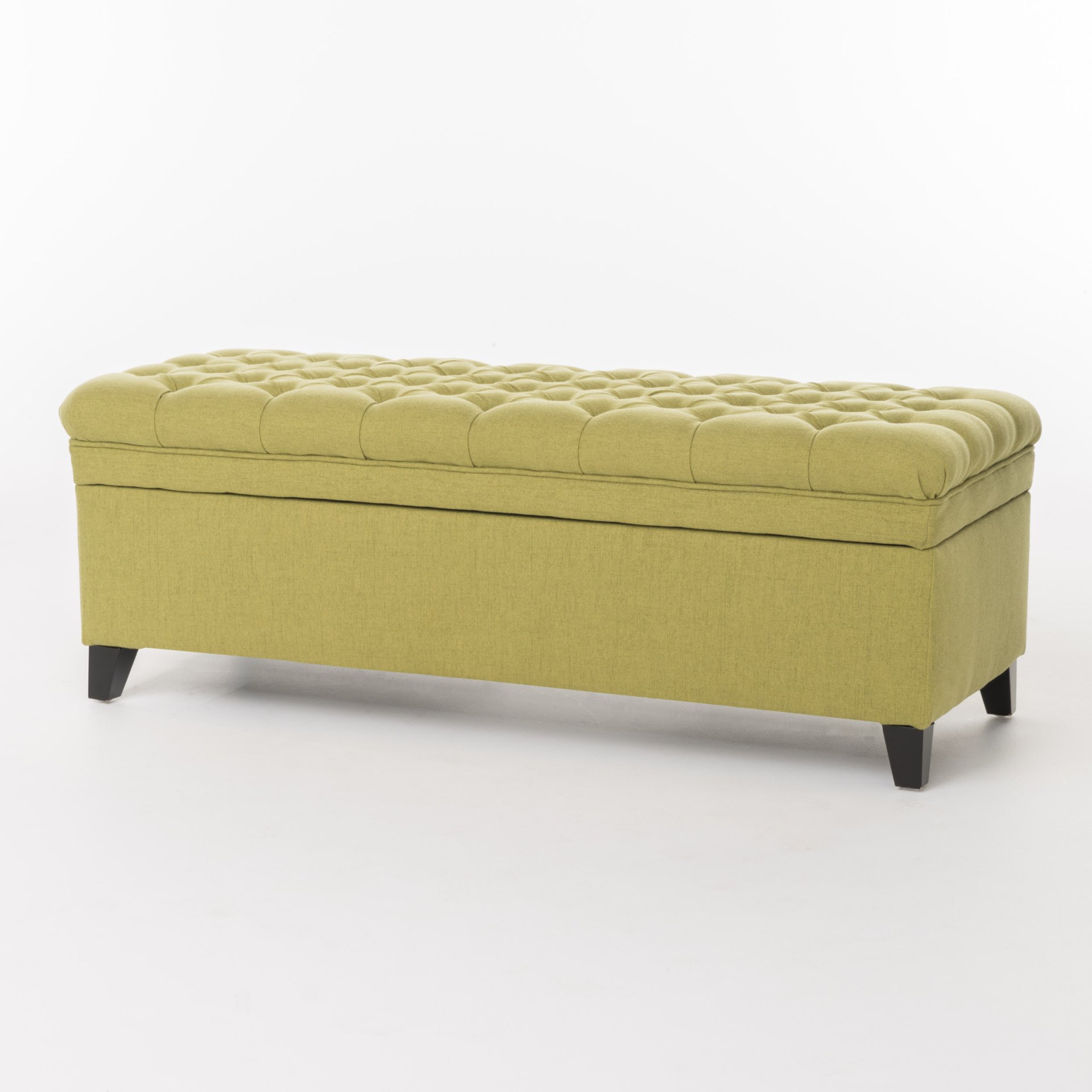 Juliana - Storage Ottoman With Extra Seating - Green - Image 5
