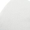 Curved Lounge Chair With Ottoman And High Resilience Foam - White - Image 13