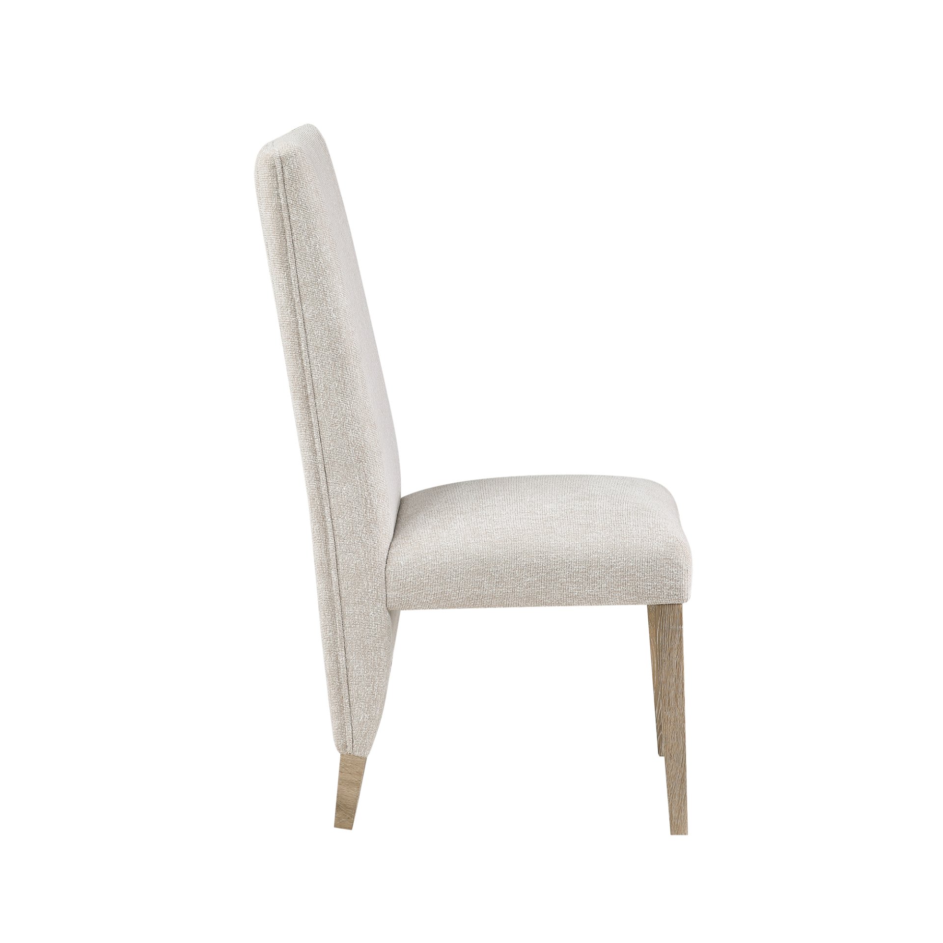 Stacey - Dining Chair With Extended Back (Set of 2) - Beige / Natural - Image 5