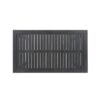 Outdoor Minimalist Acacia Wood Rectangle Bar Table - Dark Gray - Image 12