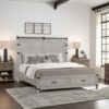 Alexandria - Queen Storage Bed - Mountain Mist - Image 2