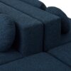 Boneless - Couch Modular Sectional Sofa With Deep Seating And Curved Design - Blue - Image 22