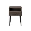 Contemporary Angled Nightstand - Slate Gray - Image 2