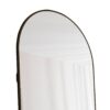 Arched Full Length Mirror With Frame For Bathroom Bedroom ing Store - Black - Image 11