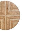 Modern Style Indoor Dining Round Table With Metal Legs - Light Birch - Image 9