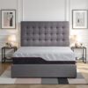 Renew - 11" California King Size Cooling Gelcare Memory Foam Mattress - Gray - Image 14
