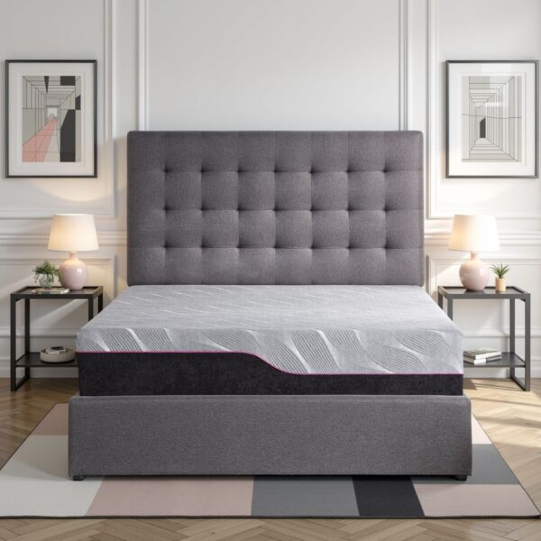 Renew - 11" Full Size Cooling Gelcare Memory Foam Mattress - Gray