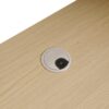 Modern Freestanding Bathroom Vanity, White Resin Sink & Soft Close Cabinet Doors - Oak - Image 20