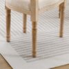 French Style Solid Wood Dining Chair (Set of 2) - Cream - Image 7