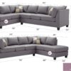 Malone - Sectional - Gray - Image 7