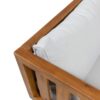 Claremont - 3 Seater Daybed With Water Resistant Cushions - Teak - Image 12
