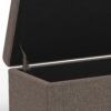 Avalon - Extra Large Storage Ottoman Bench - Fawn Brown - Image 7