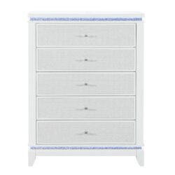 Adalid - Chest With LED Lighting - White