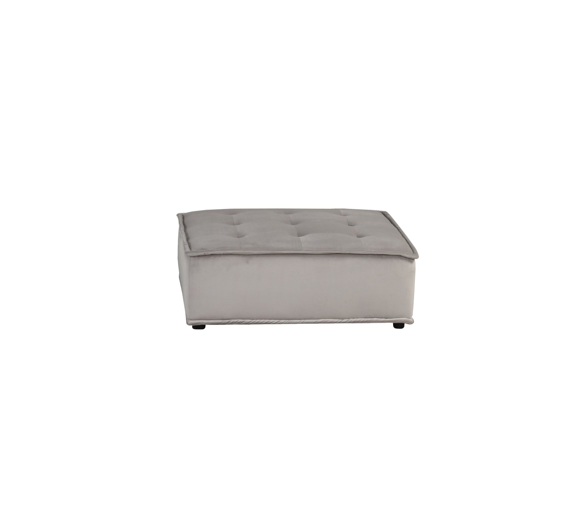 Anna - Armless Lounge Chair - Light Gray - Image 4