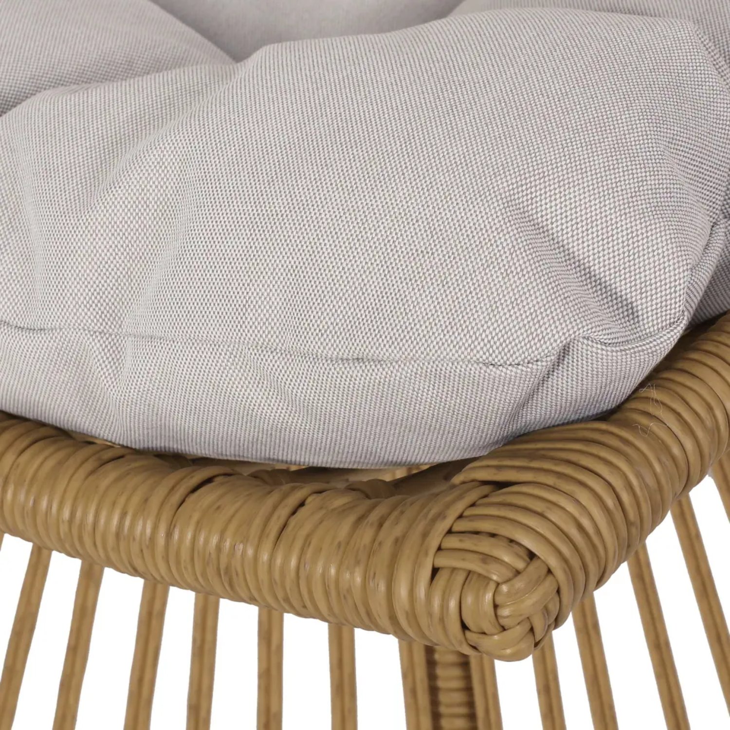 Elaine - Chair & Side Table - Light Brown - Image 9