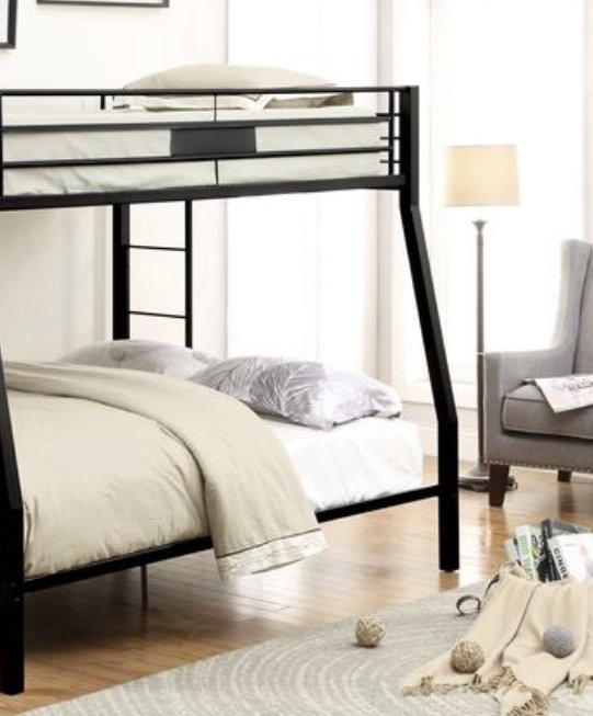 Limbra - Full Long Queen Bunk Bed - Sandy Black - Image 7