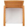 Modern 2 Piece Slat Back Patio Chairs With Cushions - Brown - Image 3