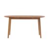 Mid-Century Damsel Extension Dining Table With Removable Leaf - Caramel - Image 2