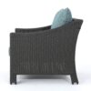Modern Antibes Armchair With Water Resistant Cushions - Gray - Image 9