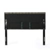 Annecy - Contemporary Upholstered Full / Queen Fabric Headboard - Gray - Image 10