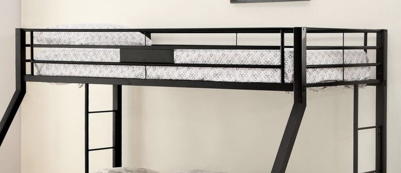 Limbra - Twin Long Queen Bunk Bed - Black - Image 10
