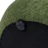 Nest - Low Round Upholstered Ottoman - Moss Green - Image 3