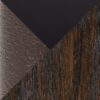 Dakota Winston - 5 Piece Contemporary Dining Set - Black / Brown / Dark Walnut - Image 5