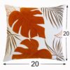 Autumn Vibes Leaf Accent Pillow - Spice - Image 6