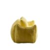 Giant Bean Bag Couch, Ultra Soft Fluffy Loveseat For Living Room Reading Chair With Pillows - Yellow - Image 15