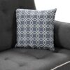 Austin - Modern Sleeper Sofa With 2 USB Charging Ports And 4 Accent Pillows - Gray - Image 5