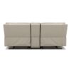 Malibu - Modern Power Motion 3 Piece Reclining Loveseat Sofa With Cup Holders - Cream Taupe Beige - Image 4