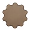 Wooden Accent Mirror With Unique Frame, Wall Mirror For Living Room Bedroom Entryway - Brown - Image 9