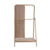 Clothes Hanger With Mirror, Large - Brown - Image 4